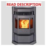 HP22N Pellet Stove 2800 sq ft EPA Black