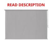 Stone Cordless Exterior Roller Shade 120x96