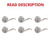 Naples Satin Nickel Door Handle Pack
