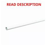 SuperSlide 72 in. White Closet Rod