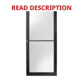 36x80 3000 Series Black LH Storm Door