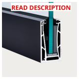Rana 10 ft. Black Aluminum Base Rail