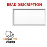 V-4500 48x24 White Nailfin Window