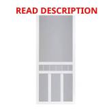 36 in. x 80 in. Waccamaw Vinyl Screen Door