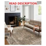 Chris Loves Julia x Loloi Rosemarie Rug 5x8