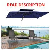 Cantilever Offset Patio Umbrella Navy
