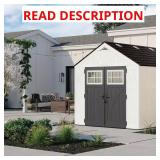 Suncast Tremont 8 ft. W x 10 ft. D Shed