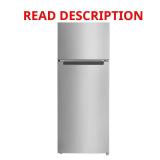 Vissani 10.1 cu ft Top Freezer Ref White