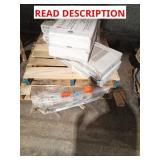 Mixed skid of tile