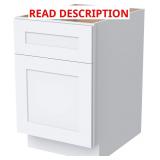 2-in-1 Pull-Out Trash Cabinet (SK-White)