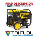 Tri-Fuel Portable Generator w/ CO Shield