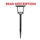 (6)Terrace Park 10 Lumen LED Solar Path Light