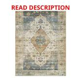 Harmony Denim 5x7 Indoor Rug Machine Washable