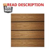 UltraShield Naturale 1x1 Quick Deck Tile Teak