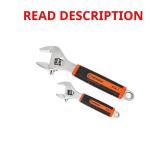 Crescent Cushioned Grip Adjustable Wrench Set