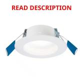 HALO RL 4 in. Canless LED Downlight 600/900 lm