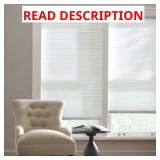 Snow Drift Cordless Cellular Shades 23x48