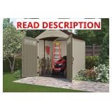 Suncast 7-ft x 7-ft Gable Resin Shed