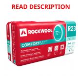 (7 X bid)ROCKWOOL ComfortBatt R-23 Insulation, 6x