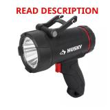 Husky 2500 Lumens Dual Power Spotlight