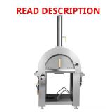 Wood & Gas Outdoor Pizza Oven