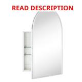 Tomace 20x30 Arched Medicine Cabinet