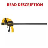 24 in. 600 lbs. Trigger Clamp, 3.75 in. Throat