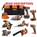 18V 8-Tool Combo Kit