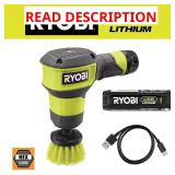 RYOBI USB Lithium Scrubber Kit