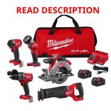 Milwaukee M18 FUEL 5-ToolCombo Kit