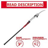 Milwaukee 13" Fiberglass Telescoping Tree Pruner