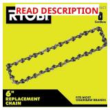 6 in. 0.043-Gauge Chainsaw Chain, 38 Links