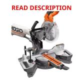RIDGID 18V Brushless 7-1/4" Sliding Miter Saw