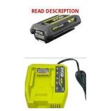 Ryobi 40V 2Ah Lithium Ion Battery With Charger