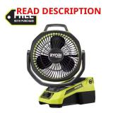 RYOBI ONE+ 18V HP Brushless Oscillating Fan
