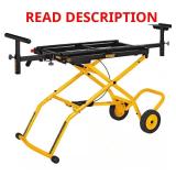 32-1/2x60 Rolling Miter Saw Stand 300 lb