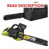 Ryobi 40V Brushless 20" Chainsaw RY405011