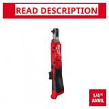 Milwaukee M12 FUEL 12V Compact 1/4" Ratchet