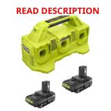 ONE+ 18V 2.0Ah Battery (2-Pack)