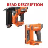 18V Brushless 18-Gauge Brad Nailer + Stapler