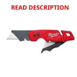 FASTBACK Folding Utility Knife with Storage