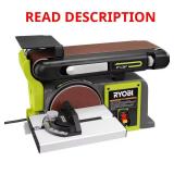 4 in x 36 in. Belt and 6 in. Disc Sander