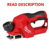 Milwaukee M12 2.2" Cordless Planer Tool-Only