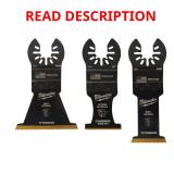 Milwaukee Open-Lok Oscillating Blade Set
