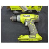 Ryobi 18v 1/2" Hammer Drill, Tool Only