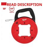1/8 in. x 50 ft. Steel Fish Tape