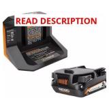RIDGID 18V Lithium Battery Starter Kit AC9302
