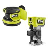 ONE+ 18V Router & 5" Random Orbit Sander