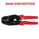 Ratcheting Insulated Terminals Crimper
