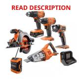 18V Cordless Combo Kit (6-Tool)